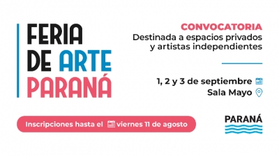 Convocatoria para participar de la Feria de Arte Paraná