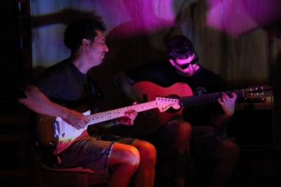 Panzaverde y Swing Sisters en la Casa de la Cultura