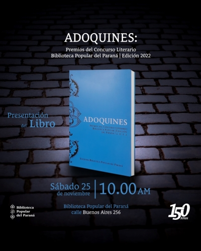 La Biblioteca Popular presenta &quot;Adoquines&quot;