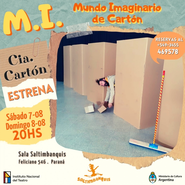 Nuevo estreno teatral en Saltimbanquis