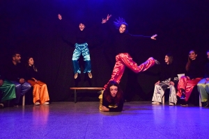 “Teatro por deporte”, improvisación en Saltimbanquis