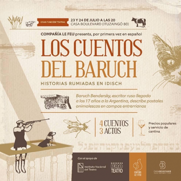&quot;Los Cuentos del Baruch&quot; en Casa Boulevard