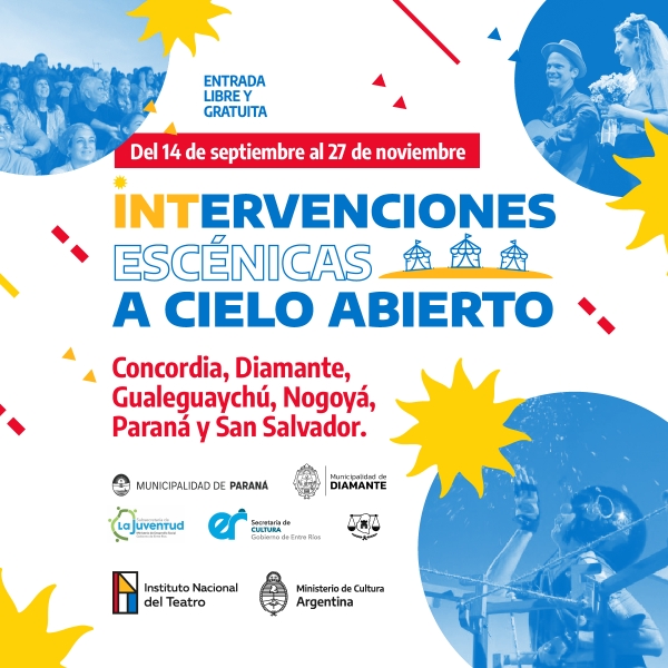 El ciclo INTervenciones Escénicas vuelve con funciones en la provincia