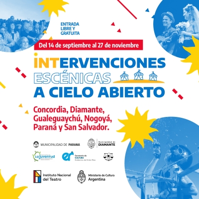 El ciclo INTervenciones Escénicas vuelve con funciones en la provincia