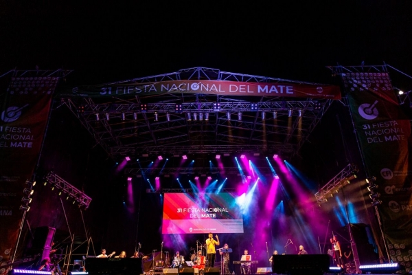 Por la intensa lluvia la Fiesta Nacional del Mate se llevará a cabo el lunes y el martes